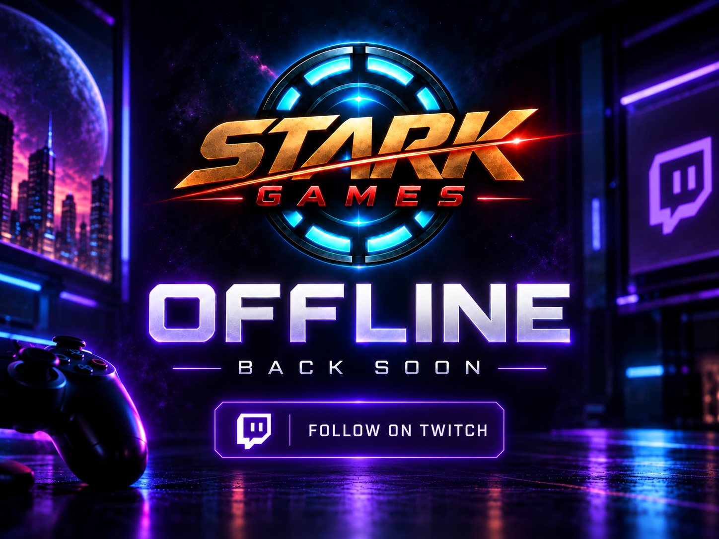 STARKGAMES Twitch offline, torniamo presto