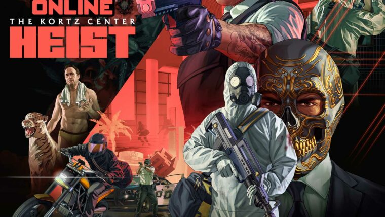 Locandina ufficiale di GTA Online The Kortz Center Heist