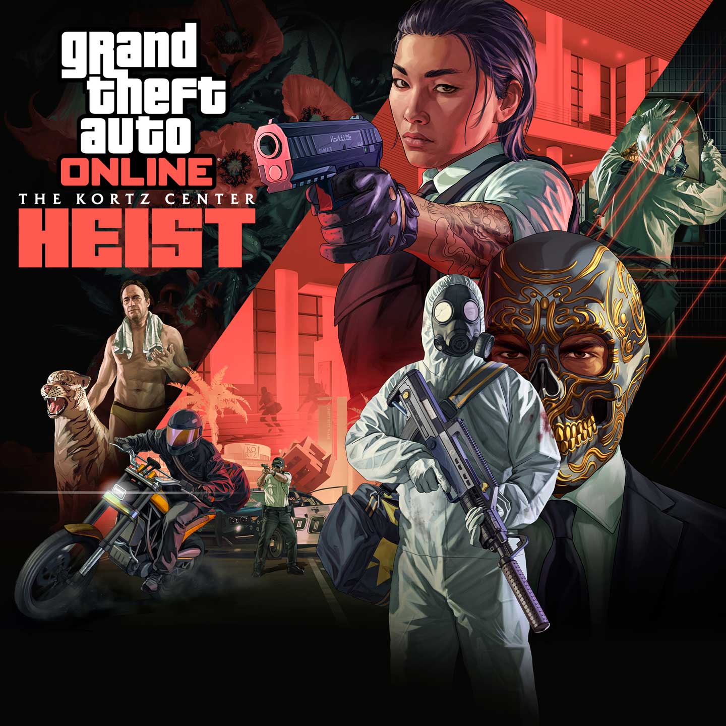 Locandina ufficiale di GTA Online The Kortz Center Heist